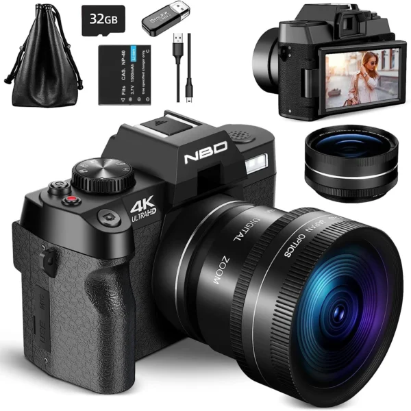 G-Anica compact digital photography camera 4K wireless